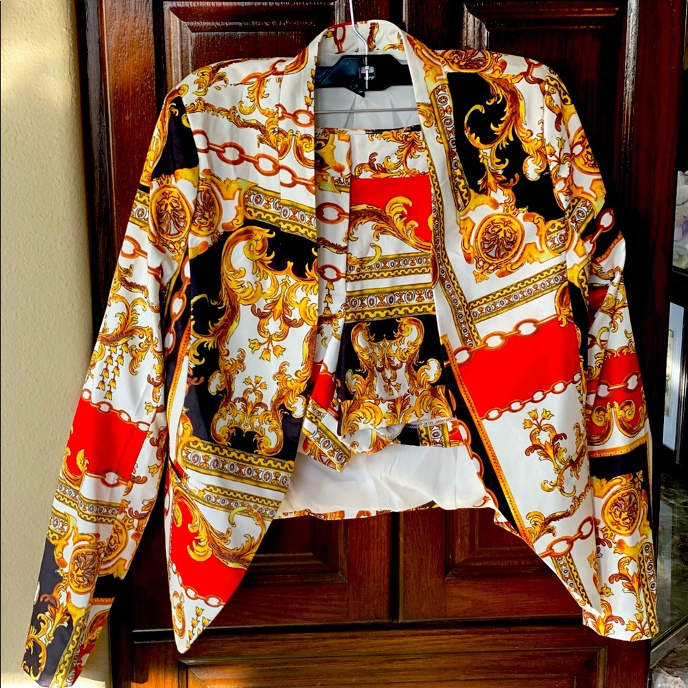 Fashion nova blazer with shorts